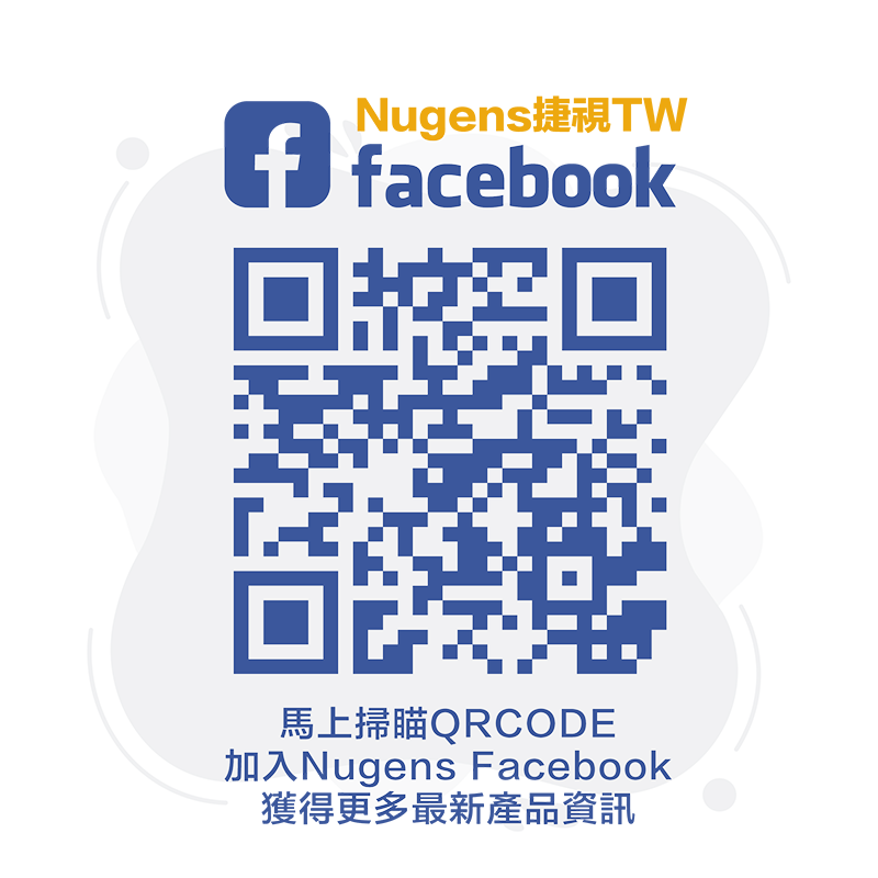Nugens捷視TW-Facebook QRcode