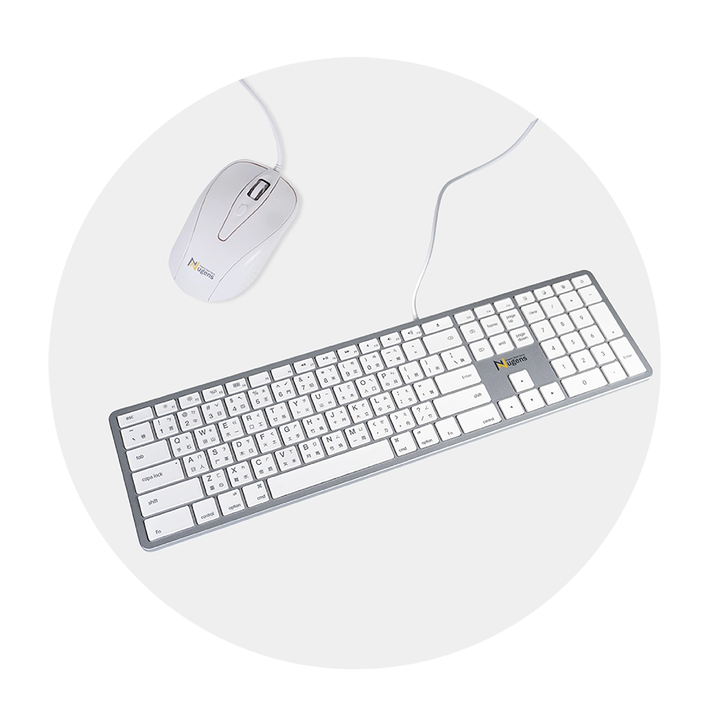Type-C有線鍵盤滑鼠商品圖