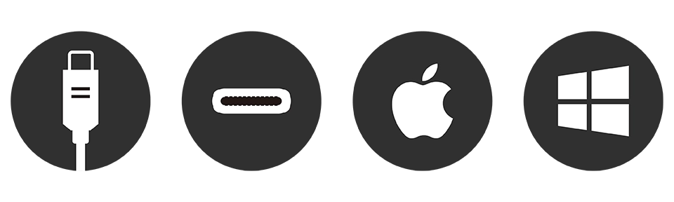 Type-C有線鍵盤滑鼠特色圖示